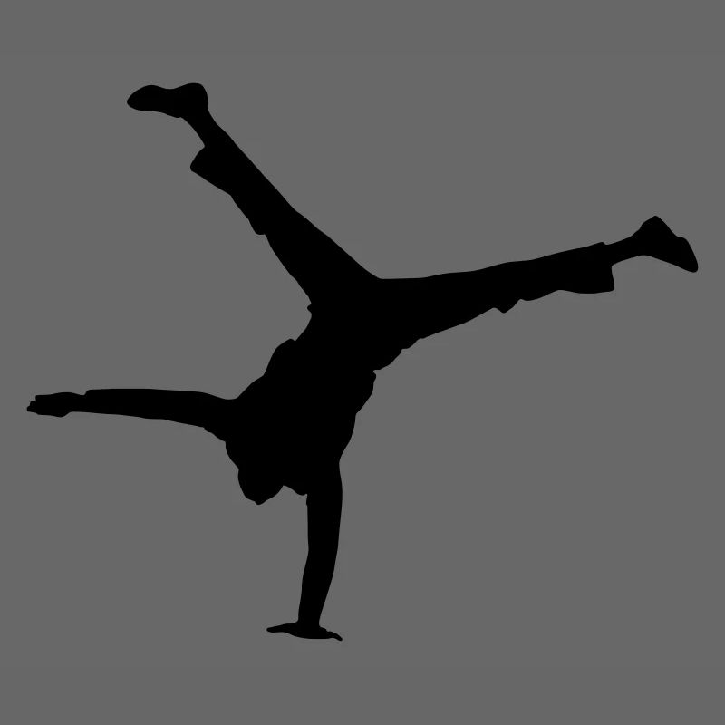 Vector Ballet dancer Silhouette