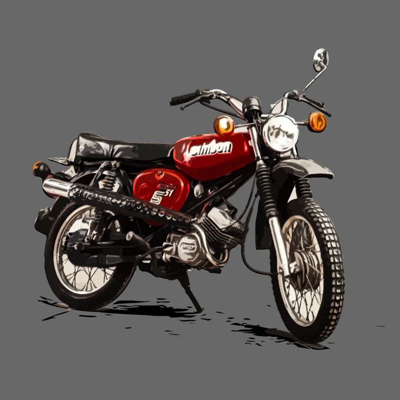 S51 Enduro Simson Motorcycle
