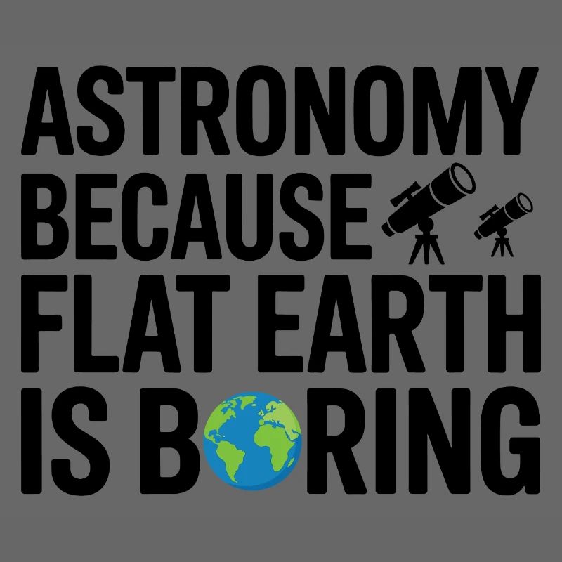 La science plutôt que la conception de la Terre plate