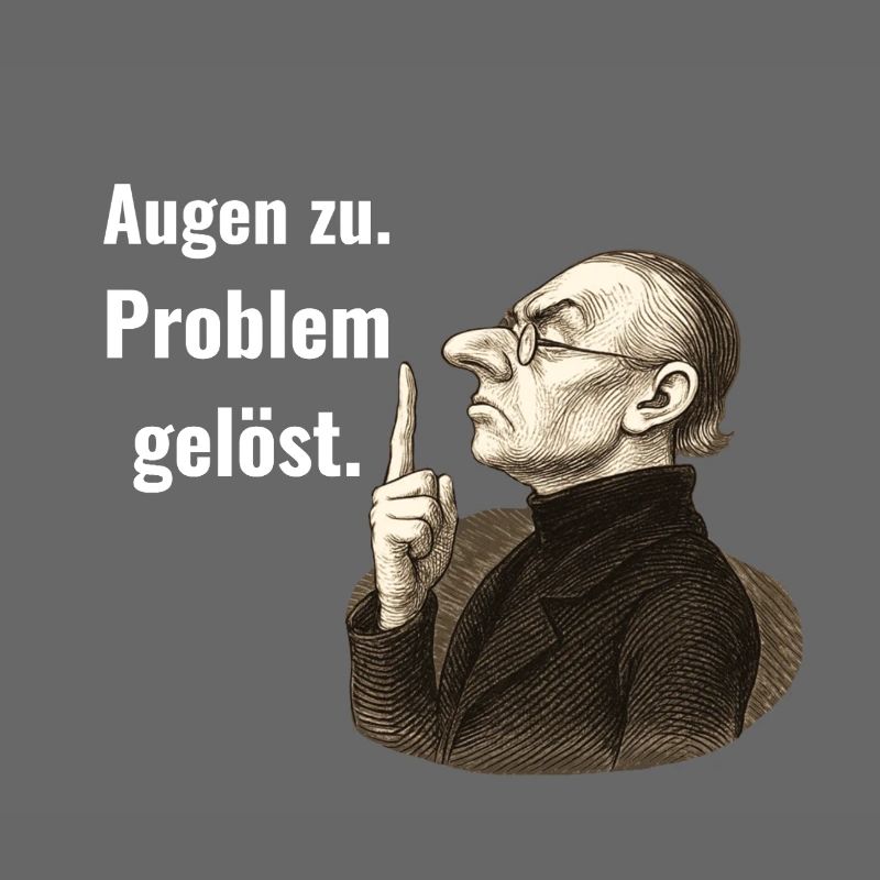 Close your eyes – problem solved.