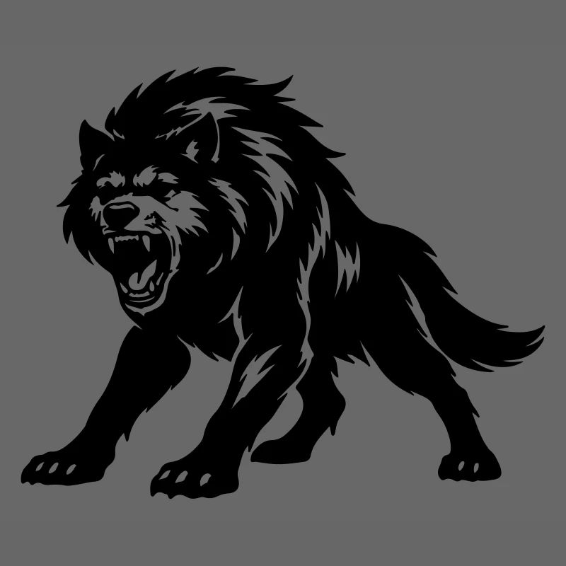 Wolf Silhouette