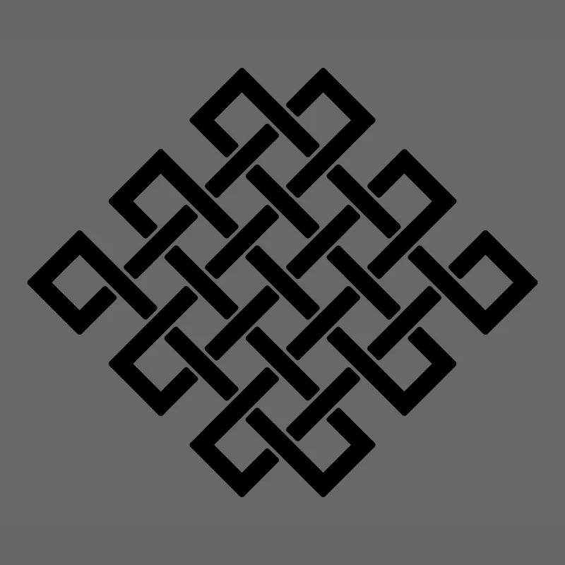 25 Crossing-Endlessknot