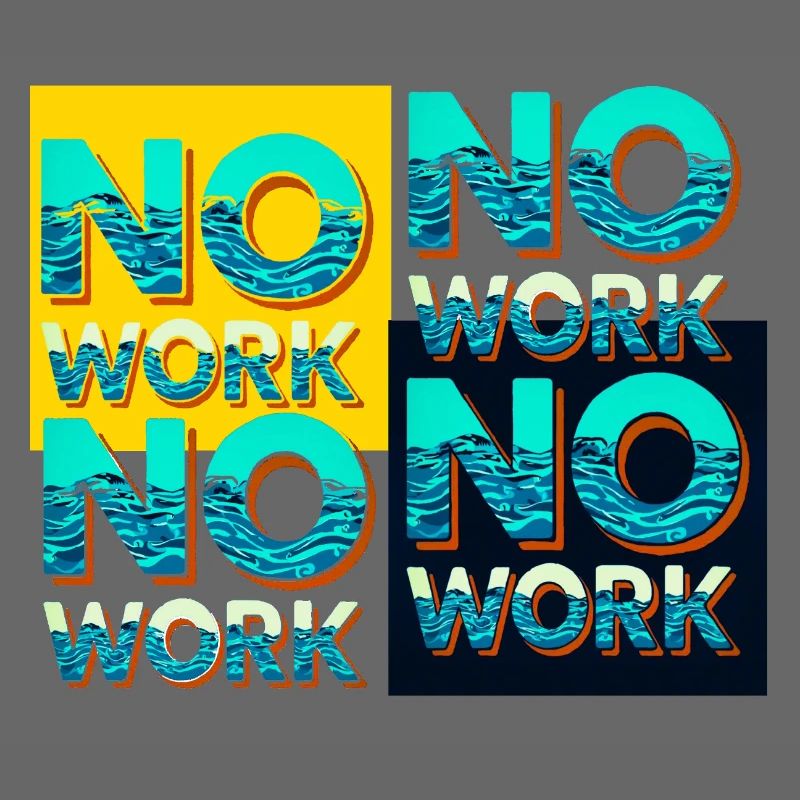 No work with waves