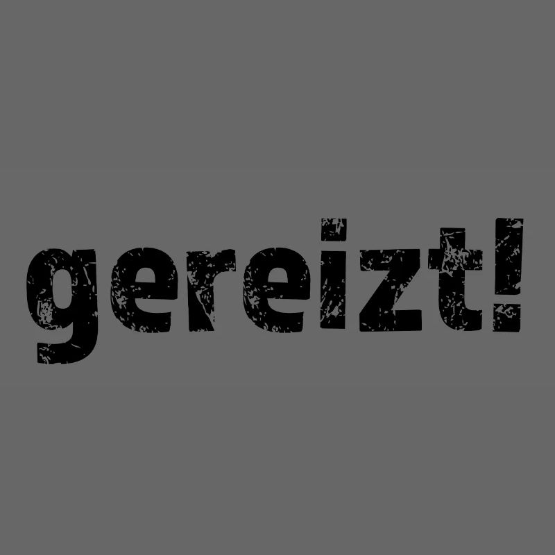 Irritable! Statement Angry