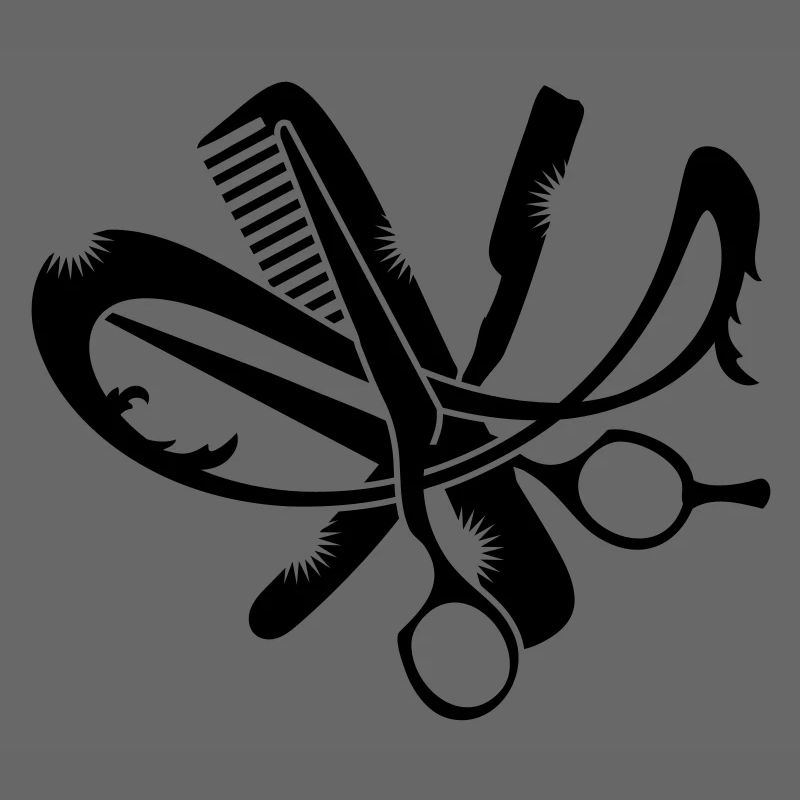 Ein Friseur Logo