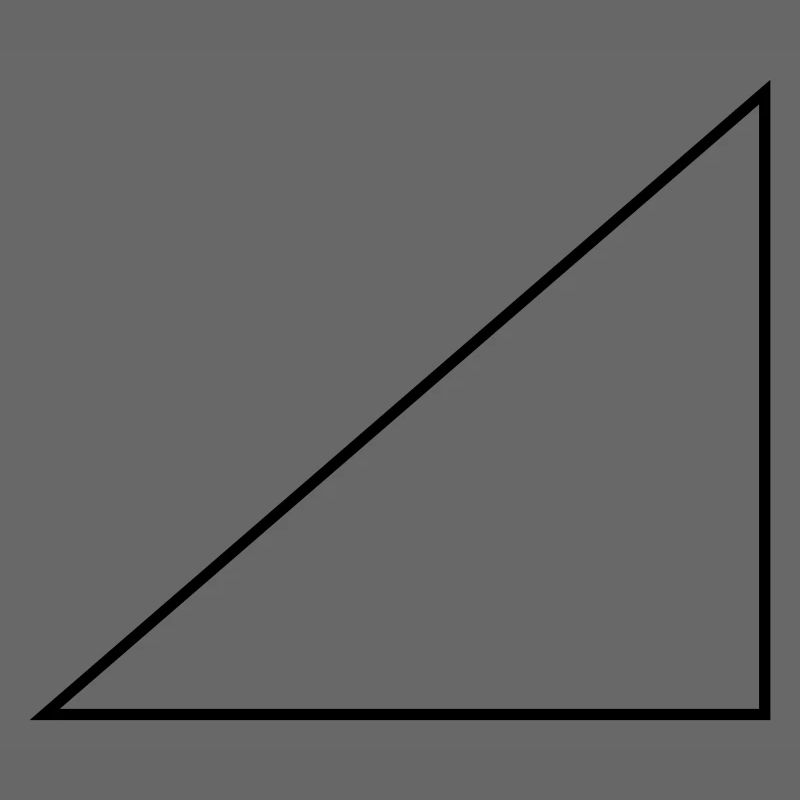 Triangle / / RW / / frame