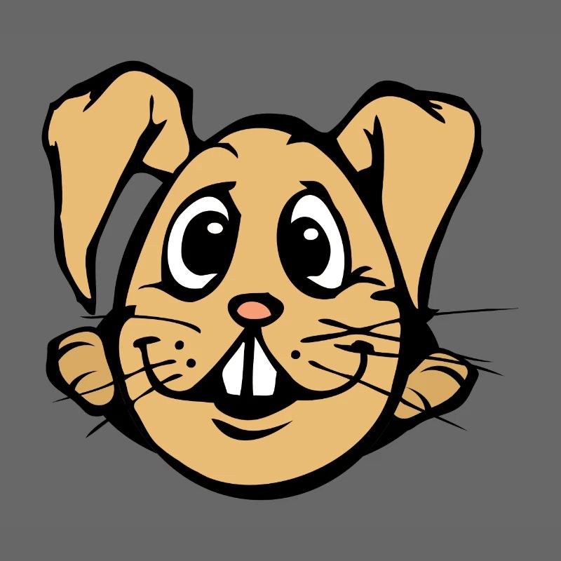 Hasi ! comic Hase Ei lustig Eierkopf Ostern 