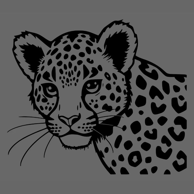 Leopard Black Gift Christmas
