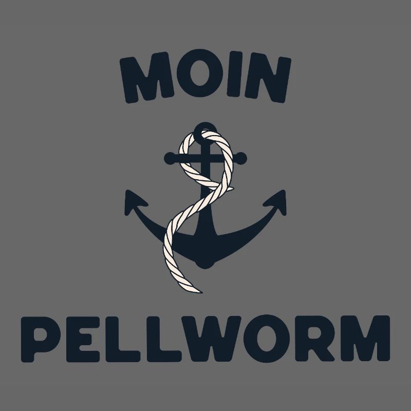 Moin Pellworm – Maritimes Anker-Design