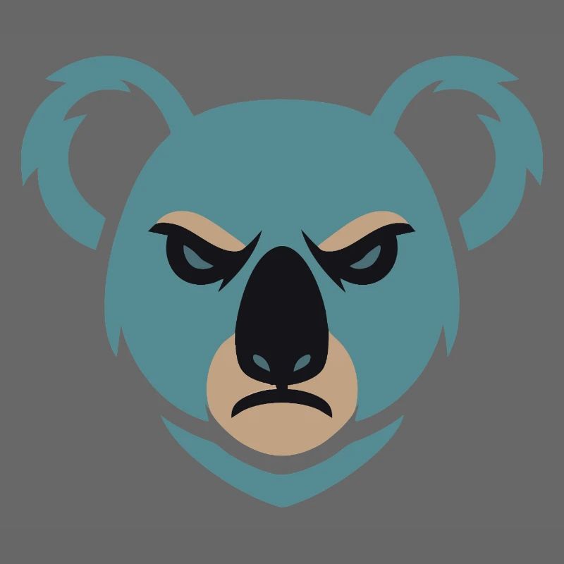 Wütender Koala