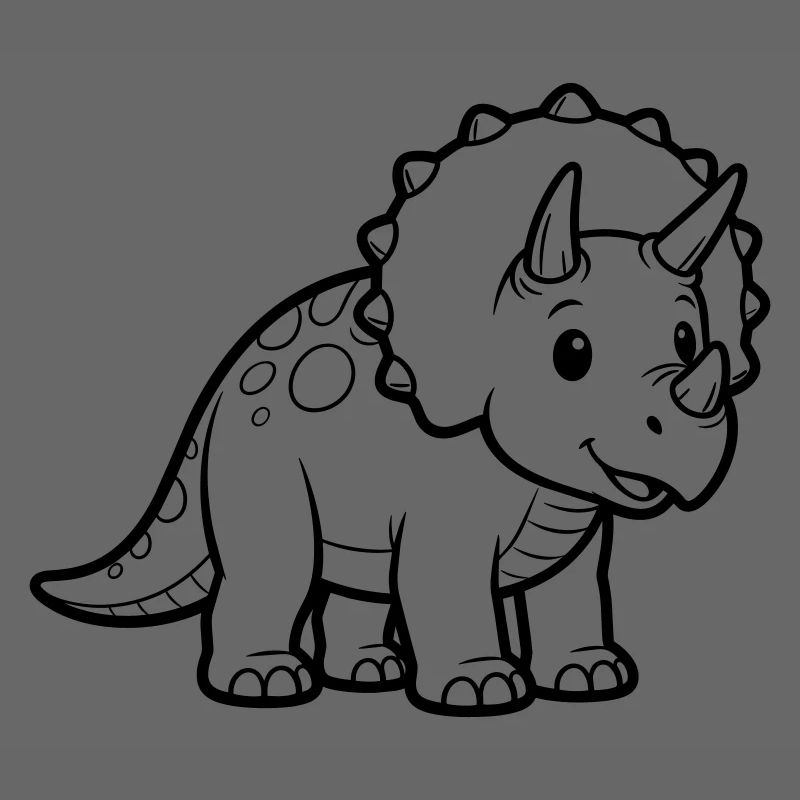 Bébé Tricératops
