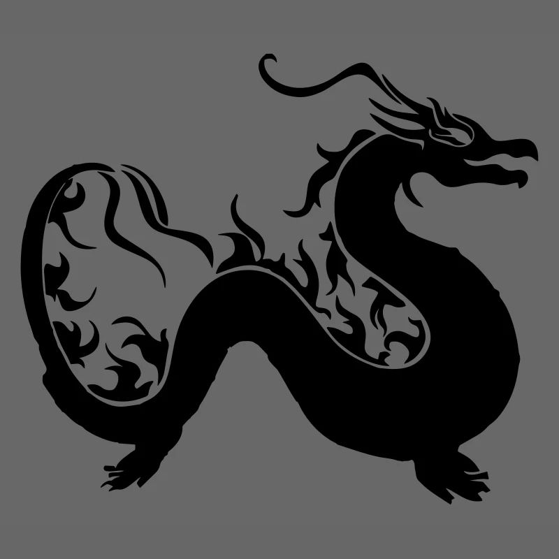 Dragon serpentait