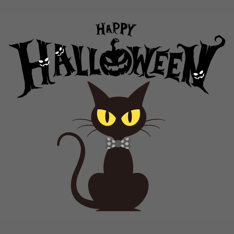 Black Cat Chic Fliege