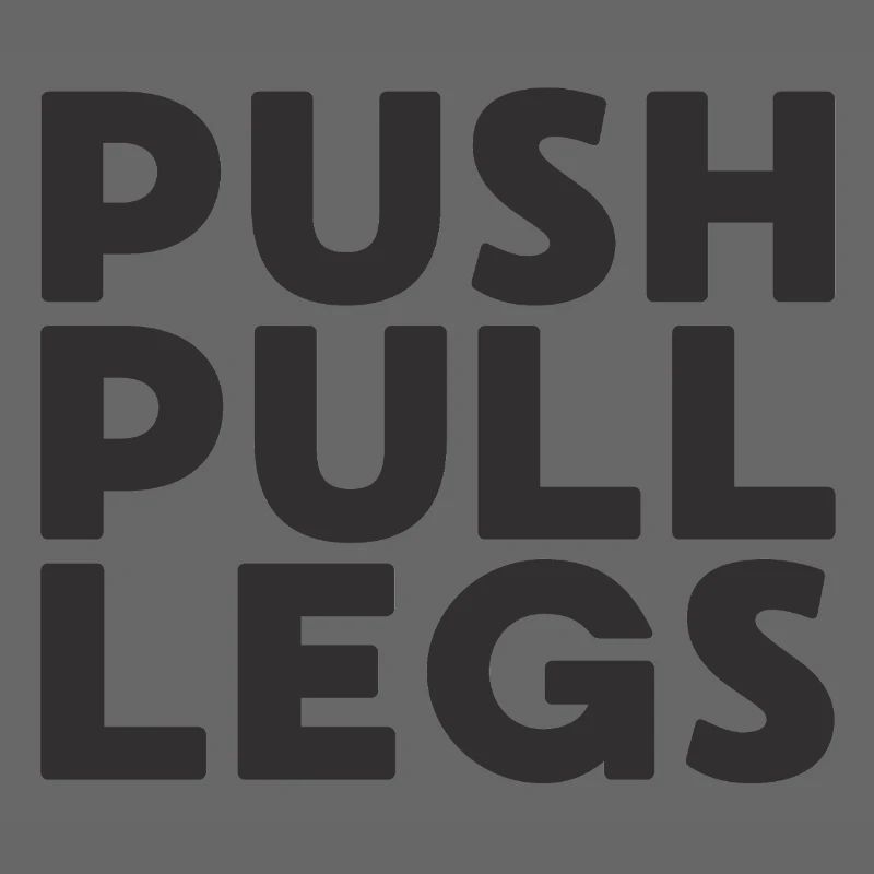 Push Pull Beine Repeat Trainingssplit