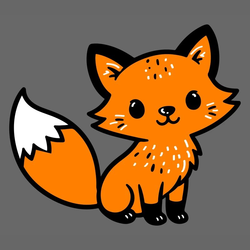 Fuchs Niedlich Comic