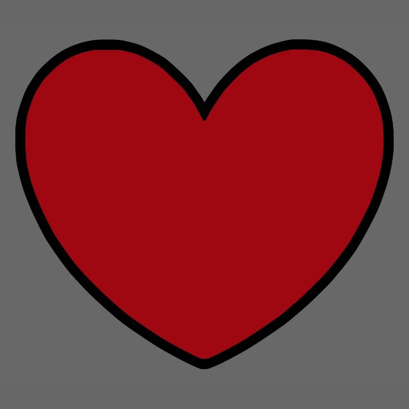 rotes Herz rot Geschenk Valentinstag
