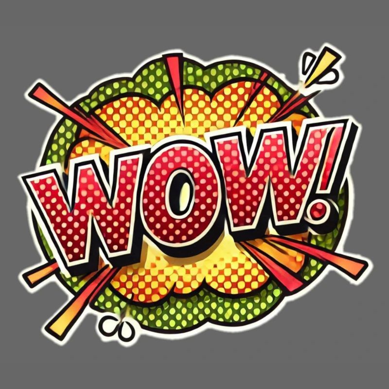 Pop Art Explosion Wow Design