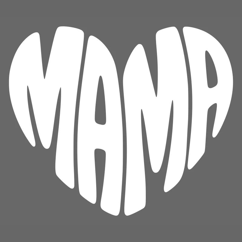 Mama Herz Form Mutter Herzform Muttertag Geschenk