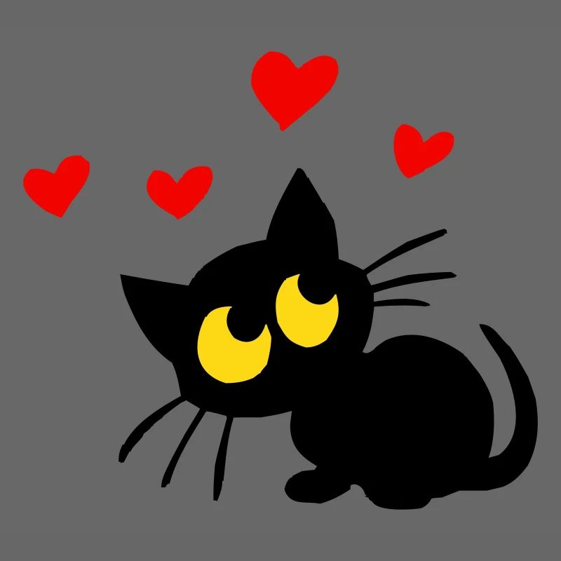 chatons de coeur