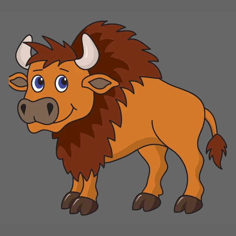 Bison Büffel