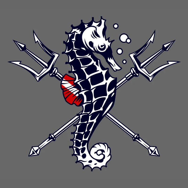 Taucher Trident Seepferdchen