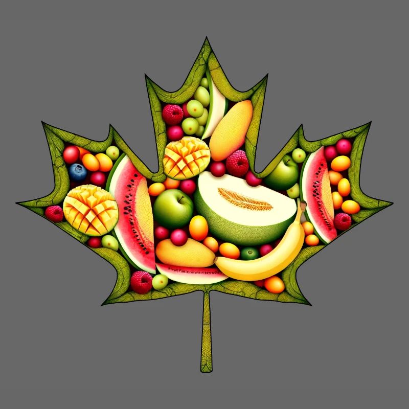 Melon d’été canadien Maple Leaf Fruité