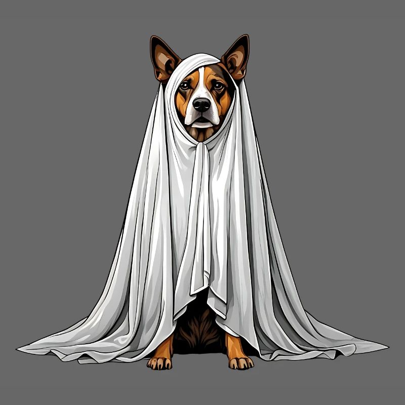 Gruseliger Hundegeist