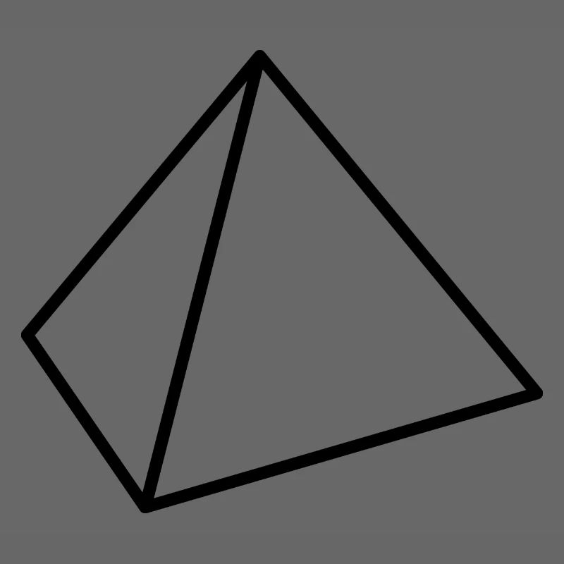 Schwarzer Tetraeder
