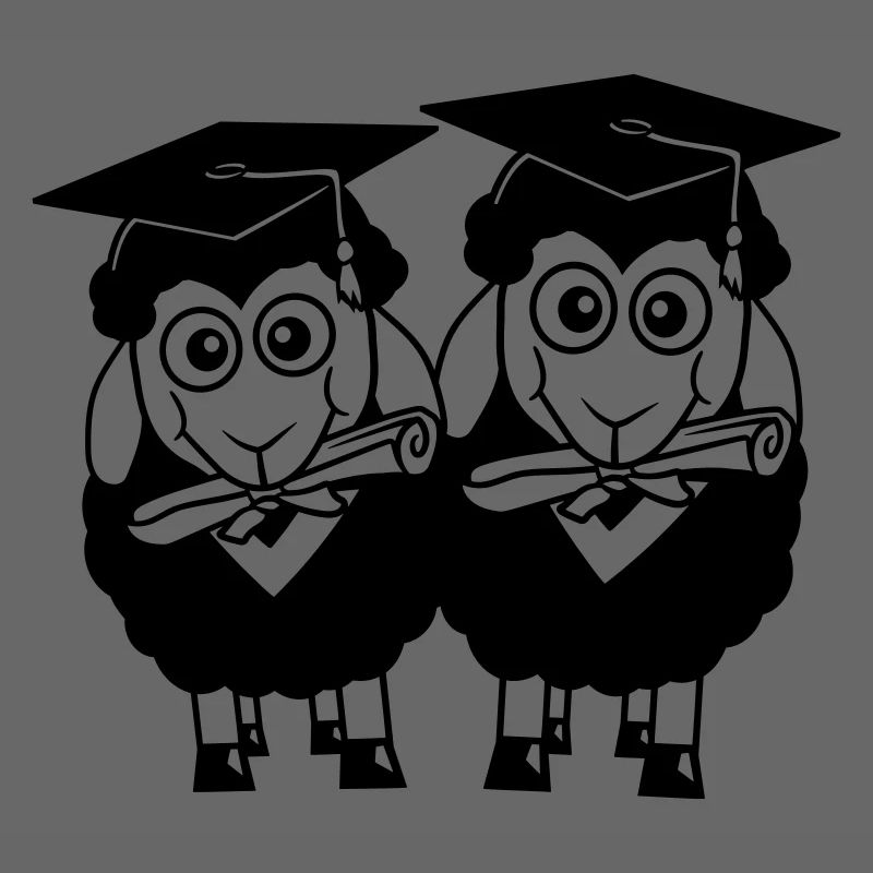 2 Sheep Certificate College Abi Two Students Team