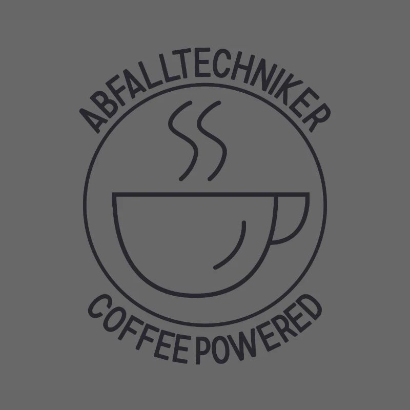 Abfalltechniker Coffee Powered