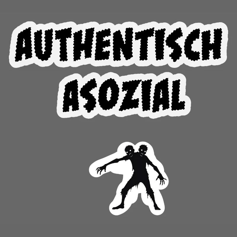 Authentisch Sozial Zombie Design