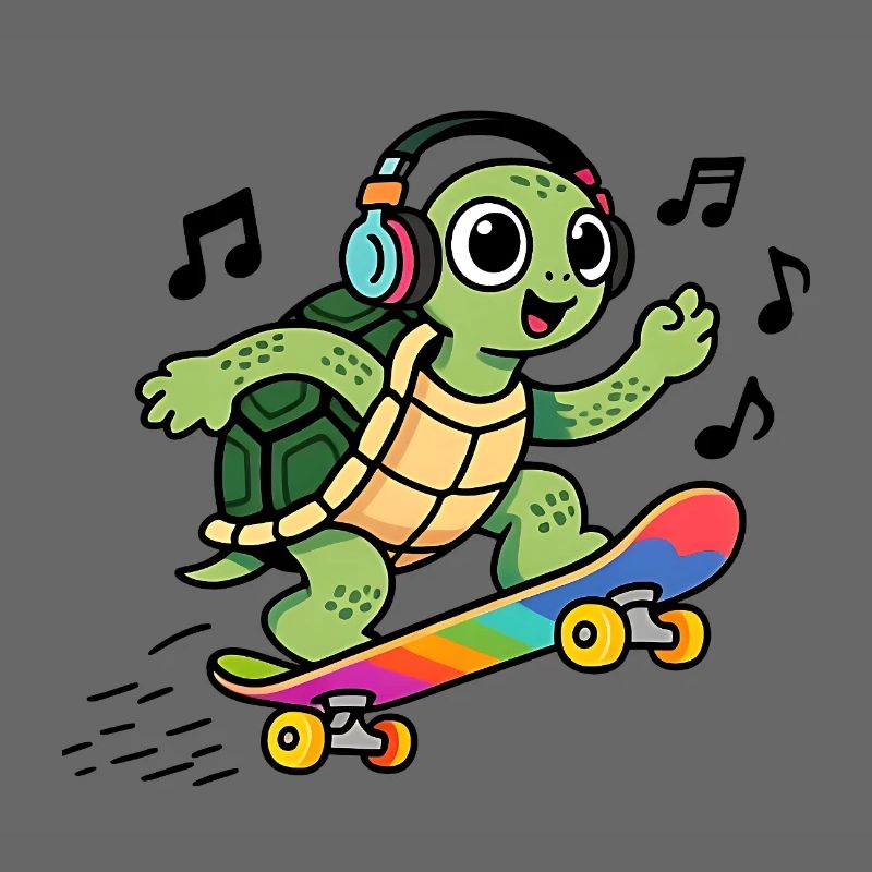 Turtle fun on Rainbow Skate
