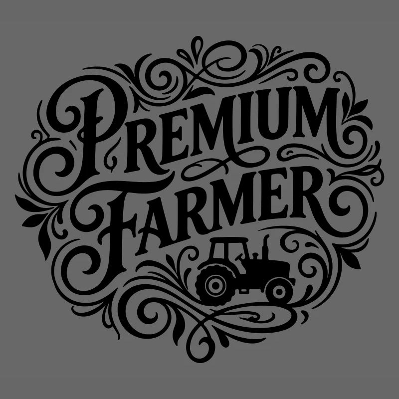 Premium Farmer Saying Farmer