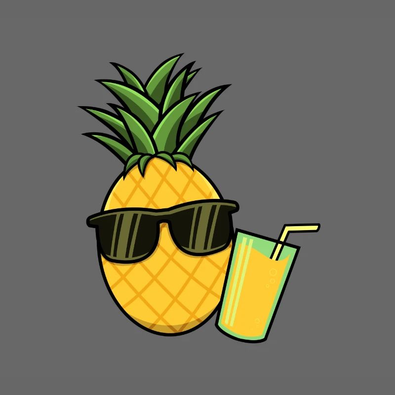 Cocktail d'ananas et d'ananas