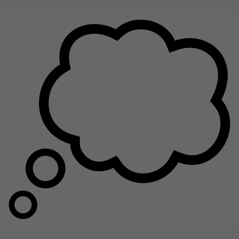 Thinking Bubble Comic Pensée Bulle Bulle Pensées