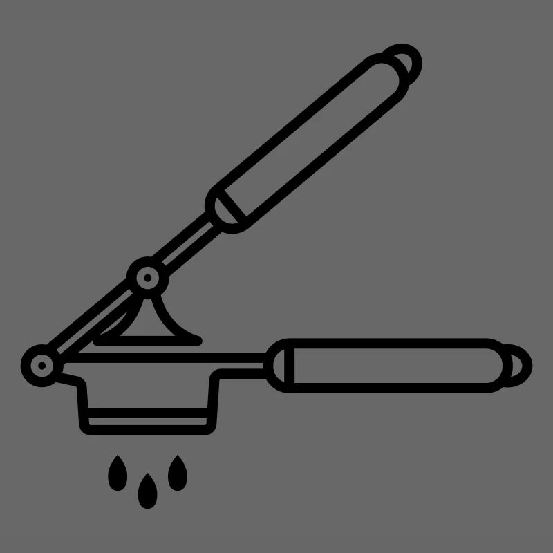 Knoblauch Presse oder Spätzle Presse