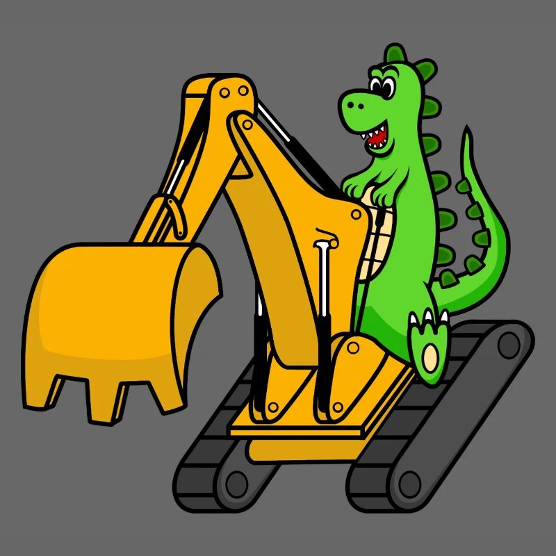 Dino Bagger Dinosaurier