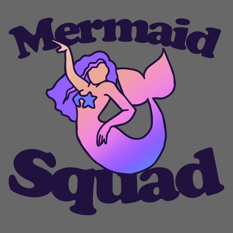 Meerjungfrauen-Squad-Gradient
