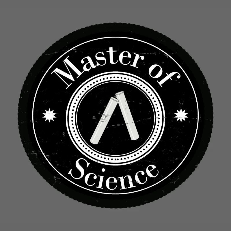 Patch du logo Master of Science