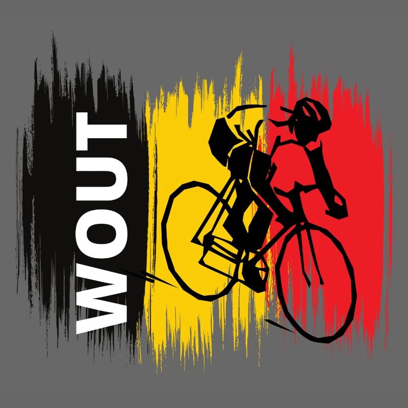 Wout Van Aert - Chamption-Radfahrer