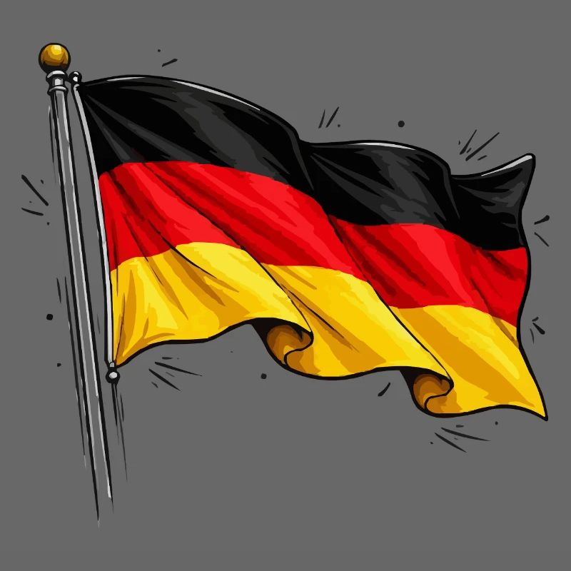 Deutsche Flagge 