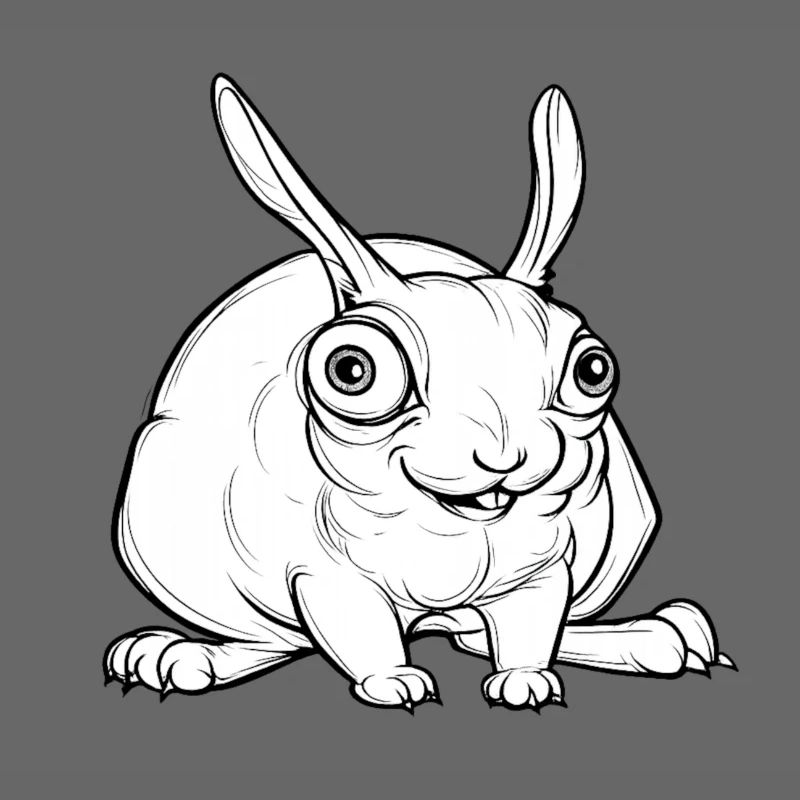 lapin flippant