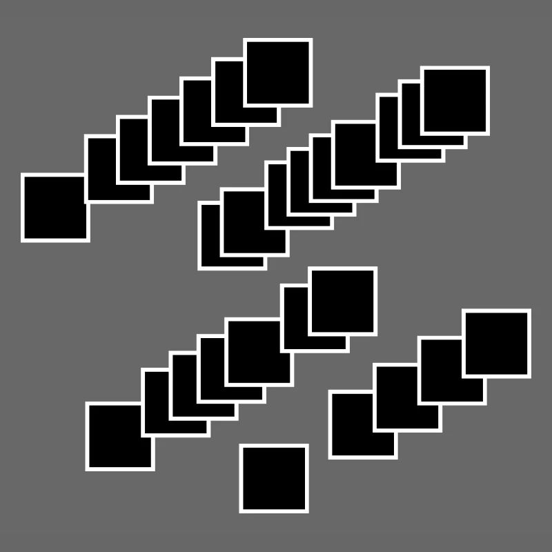 Nested Squares Cascade