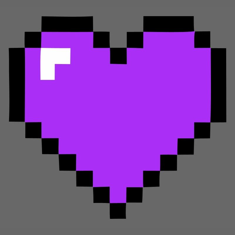 Pixel Herz 8-Bit Gesundheit