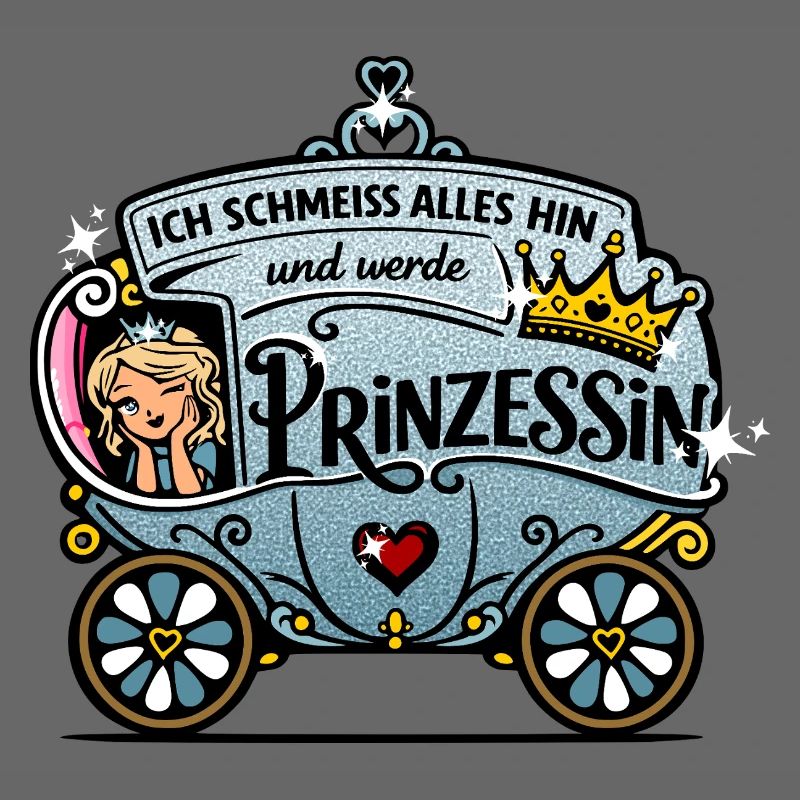 Ich werd Prinzessin Glitzerkutsche