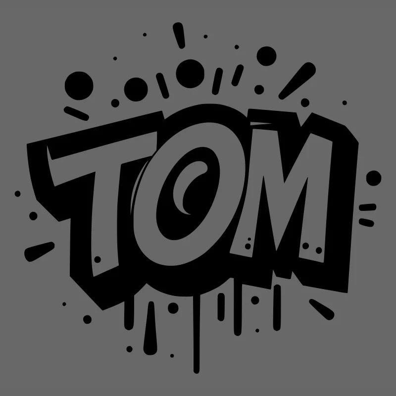 Tom Name Vorname Graffiti