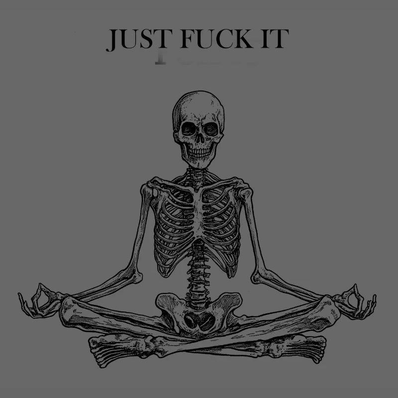 Meditating Skeleton