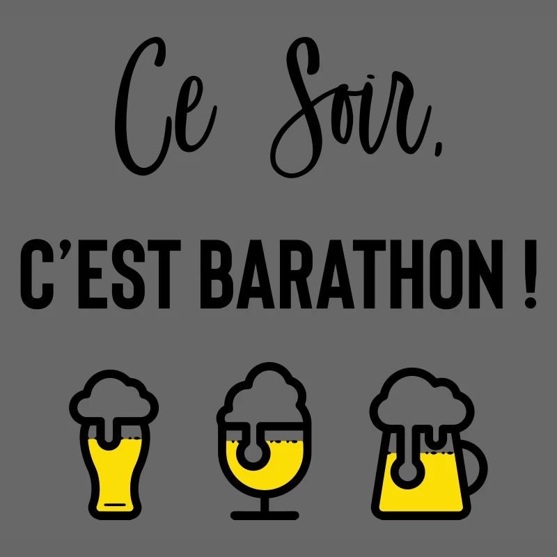 Heute Abend ist ein Barathon!