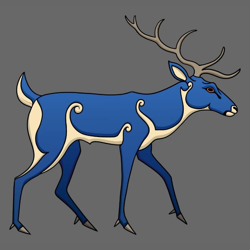 Piktischer Hirsch