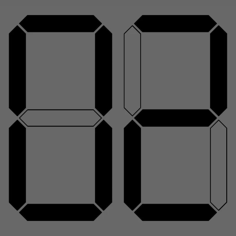 NUMBER 02 Zero Two Birthday Gift Digital